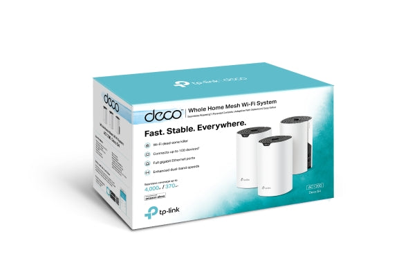 TP-Link Deco S4 (3-pack) AC1200 Whole Home Mesh Wi-Fi System