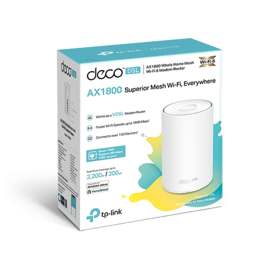 TP-Link Deco X20-DSL AX1800 VDSL Whole Home Mesh WiFi 6 Router