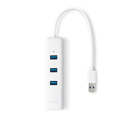 TP-Link UE330 USB 3.0 3-Port Hub & RJ45 Gigabit LAN Ethernet Network Adapter