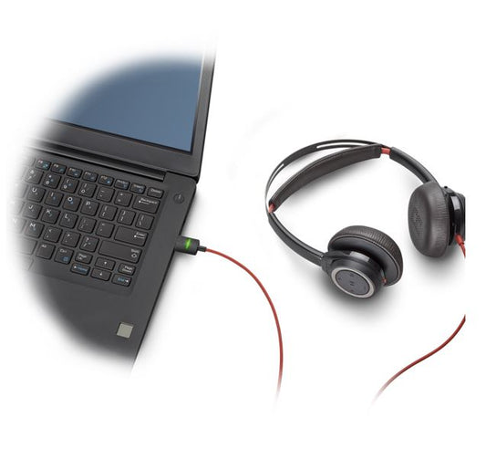 Poly Plantronics Blackwire 7225 Corded Headset
