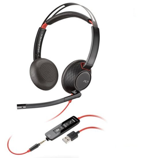 Poly Plantronics Blackwire 5220 Corded Headset