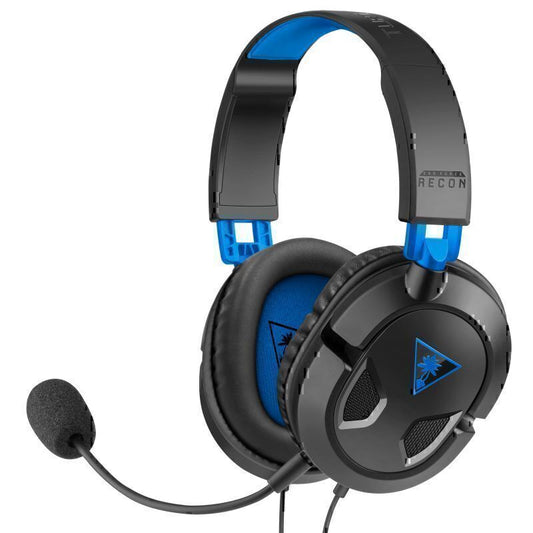 Recon 50P Lightweight PS4 PS5 Gaming Headset - Black - Aussie Gadgets