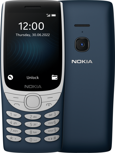 Nokia 8210 2.8" 4G Dual Sim Phone - Dark Blue