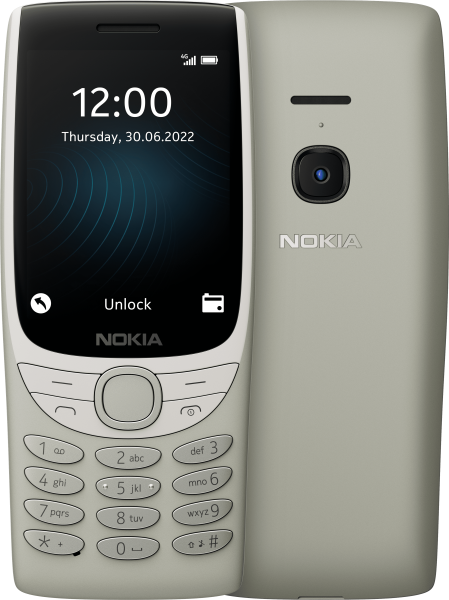 Nokia 8210 2.8" 4G Dual Sim Phone - Sand